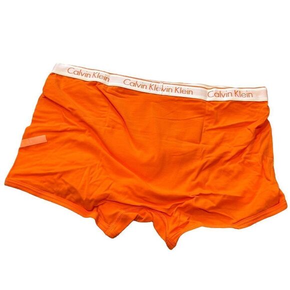 Calvin Klein Underwear Vintage Orange Cotton Trunk - Picture 2 of 8